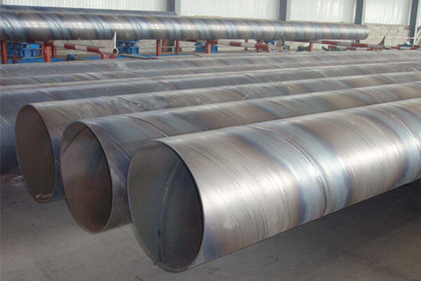 spiral welded pipe manufacturing process